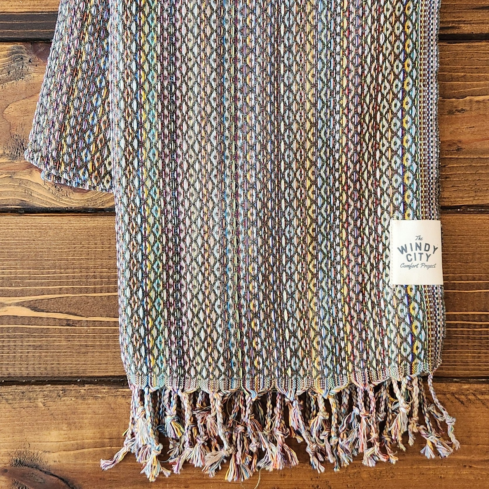 Fall Turkish Blanket - Rainbow Slate