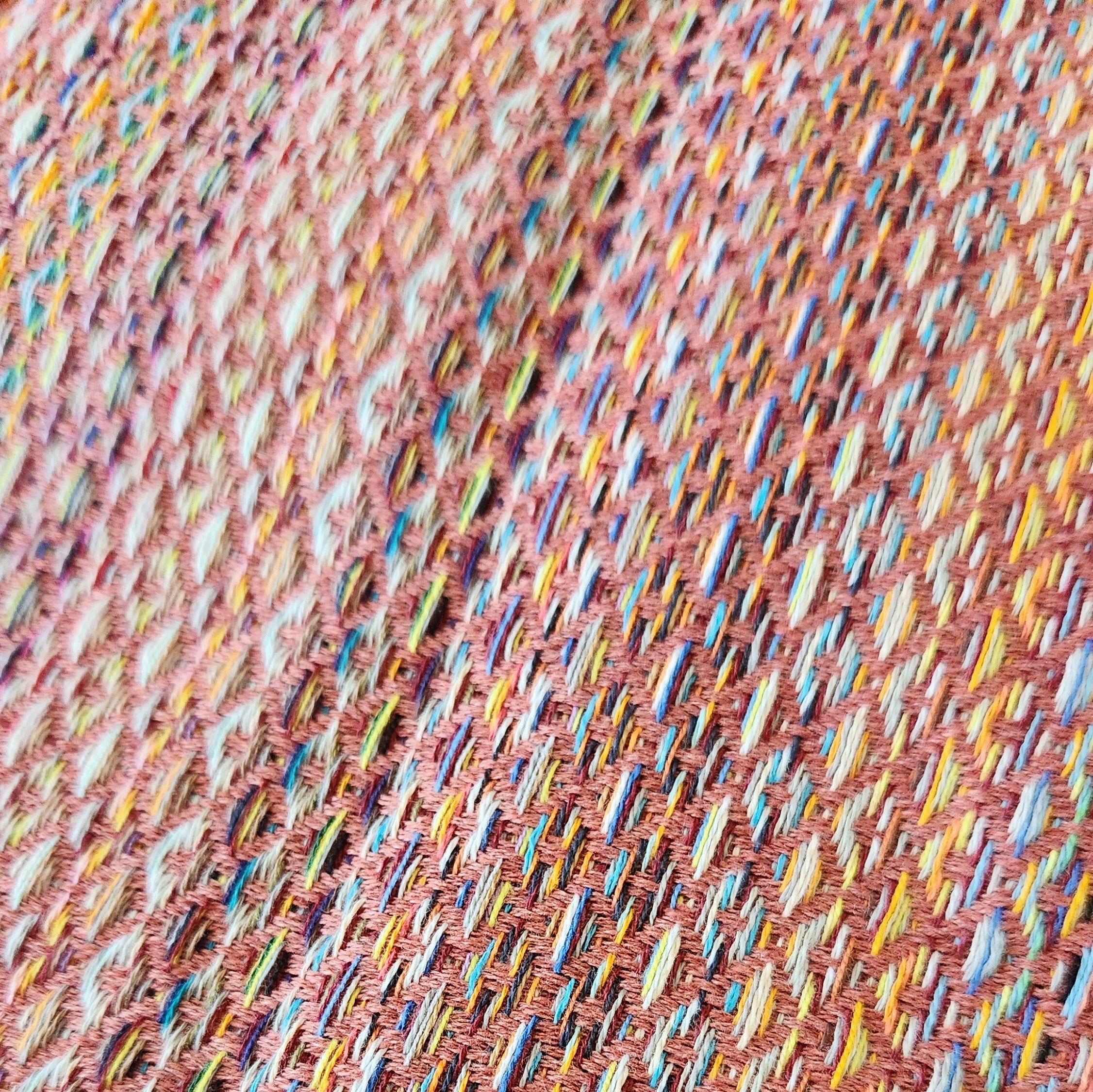 Fall Turkish Blanket - Rainbow Brick