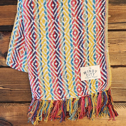 Color Burst Rethread Throw