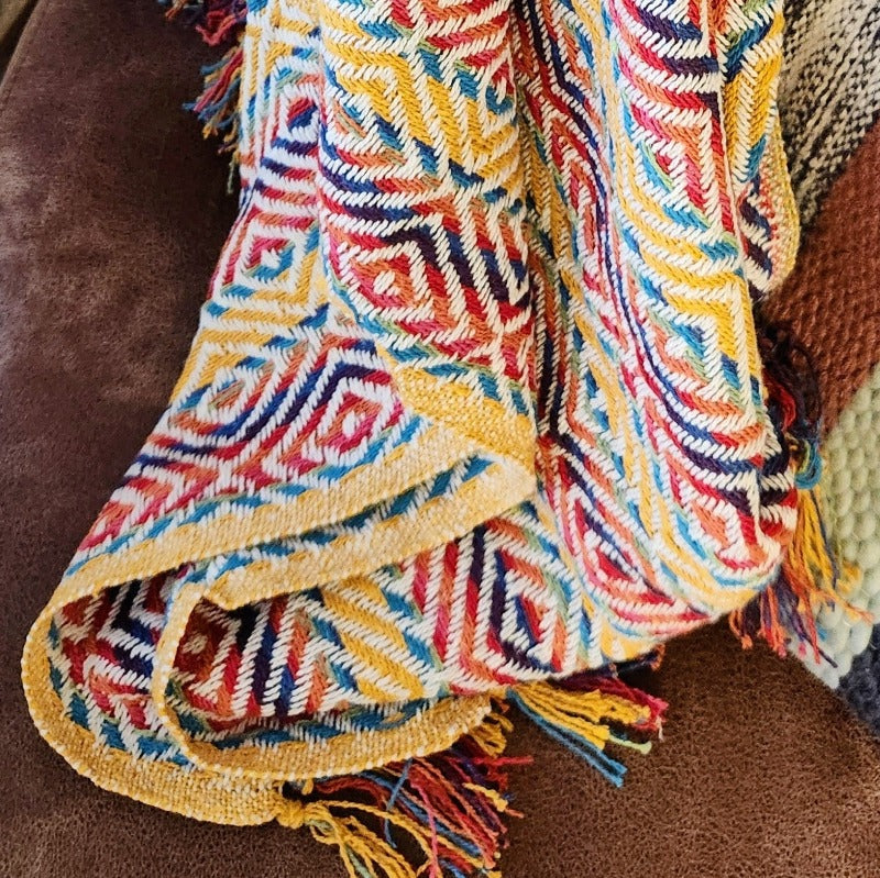Color Burst Rethread Throw