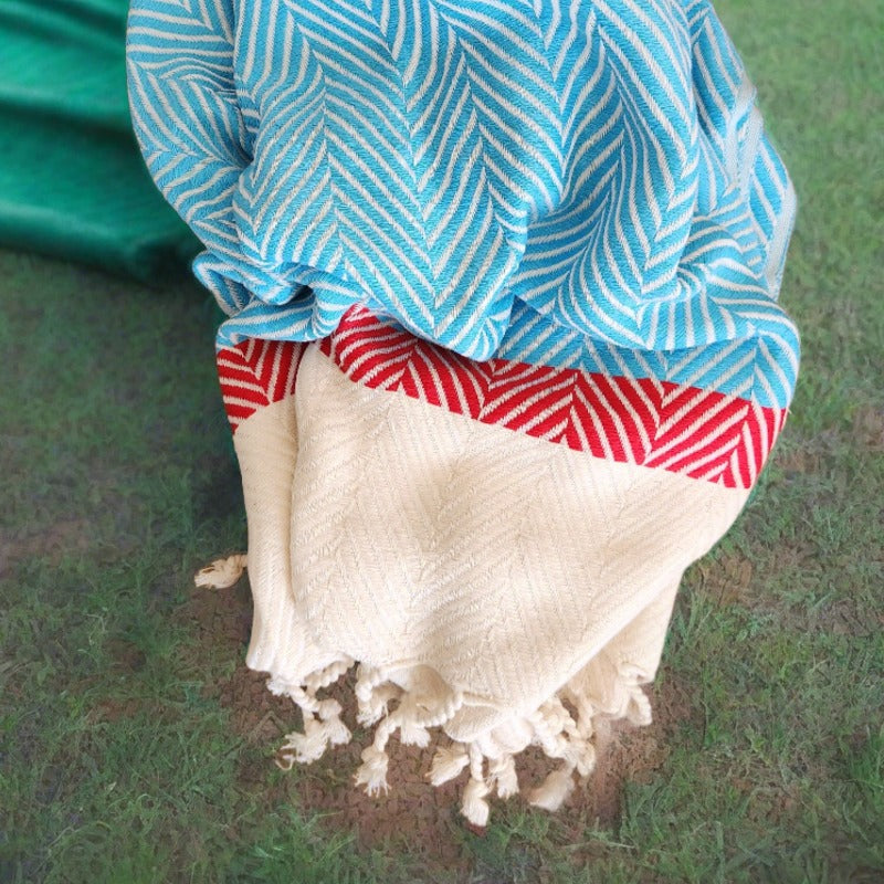 blanket for two, perfect for baseball games