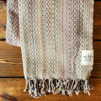 Fall Turkish Blanket - Rainbow Tan