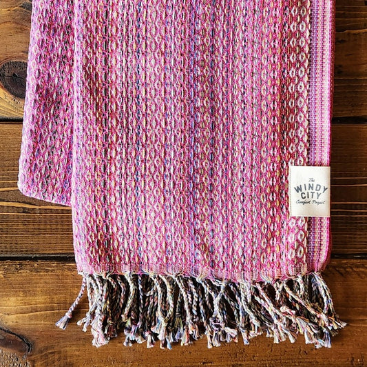 Our popular Turkish Blankets are back and even better this year! Now crafted by a family business in Turkey from 100% OEKO-TEX certified organic cotton, and slightly bigger at 72" x 38", this Turkish Towel is ready for all your spring and summer activities! Perfect to use as a blanket, shawl, wrap, scarf, throw, tablecloth, picnic blanket, bath towel... the options are endless! The tightly weaved cotton makes them sand-repellent and quick drying