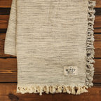 Rustic Queen Throw - Grey Heather