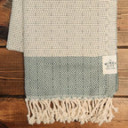 Summer Turkish Blanket - Emerald