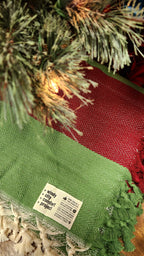 Holiday Couch Throw - Color Block