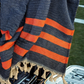 his 100% Organic Turkish Cotton, medium-weight throw blanket features two sets of stripes and a tightly woven pattern, making it versatile, super soft, and extra cozy. Perfect for the man cave, living room, or with all your tailgating essentials, this oversized 72" x 51" throw is a must-have at kickoff.