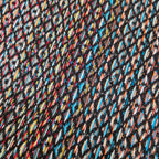 Fall Turkish Blanket - Rainbow Black