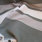 Essential Throw - Moss Stripe