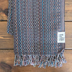 Fall Turkish Blanket - Rainbow Black