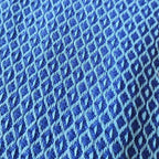 Fall Turkish Blanket - Blue/Navy Dots