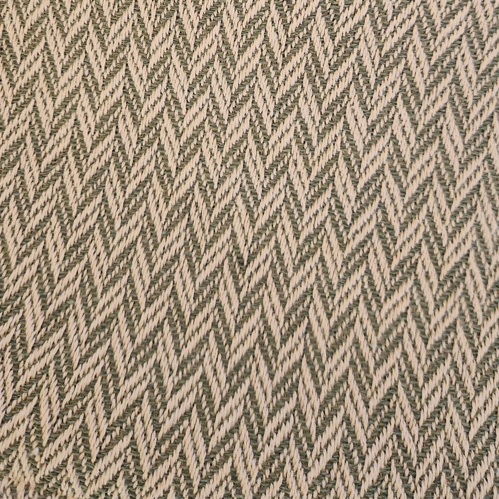Textured Throw - Mint Chevron Tassel-Free