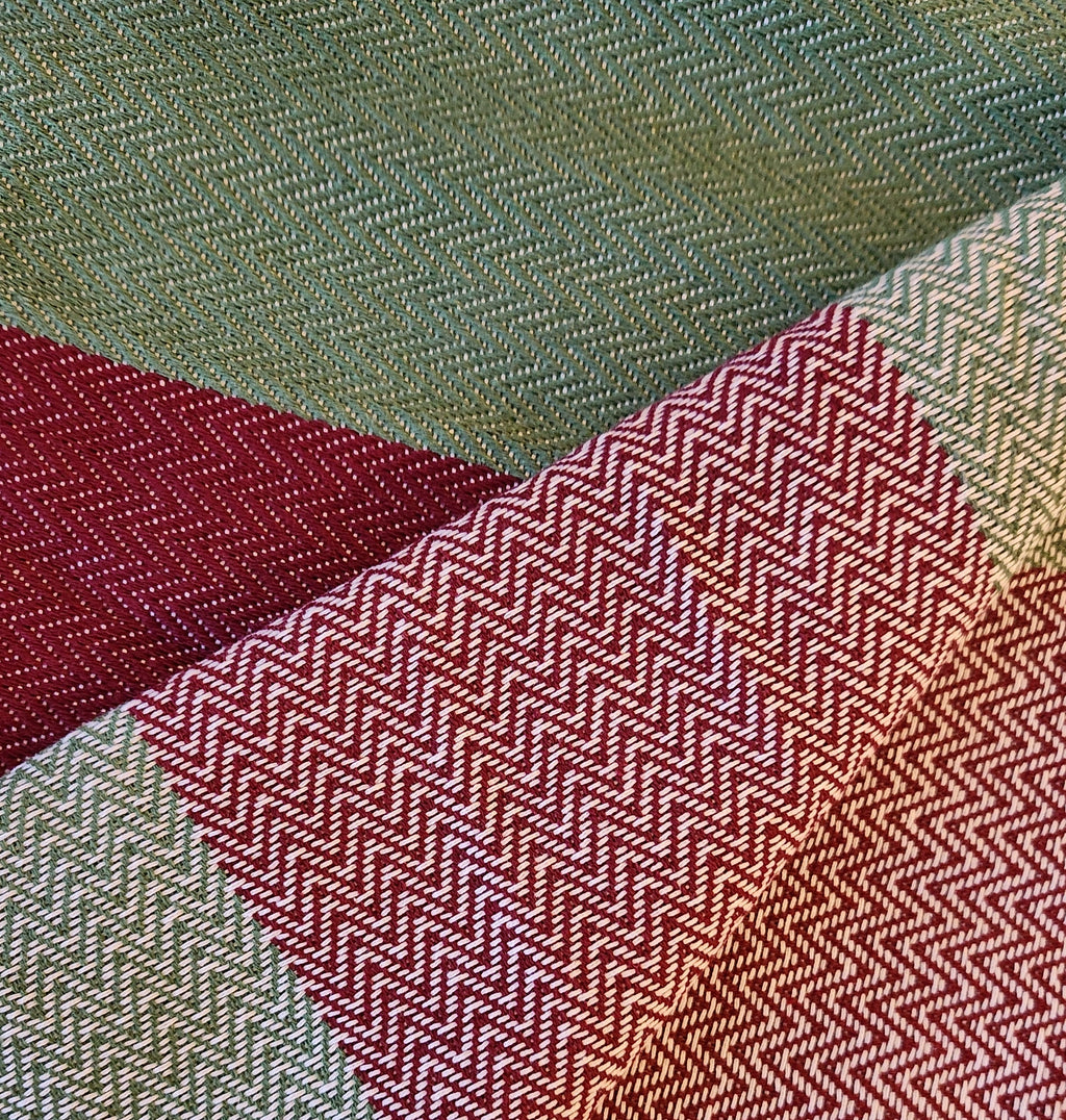 Holiday Couch Throw - Color Block