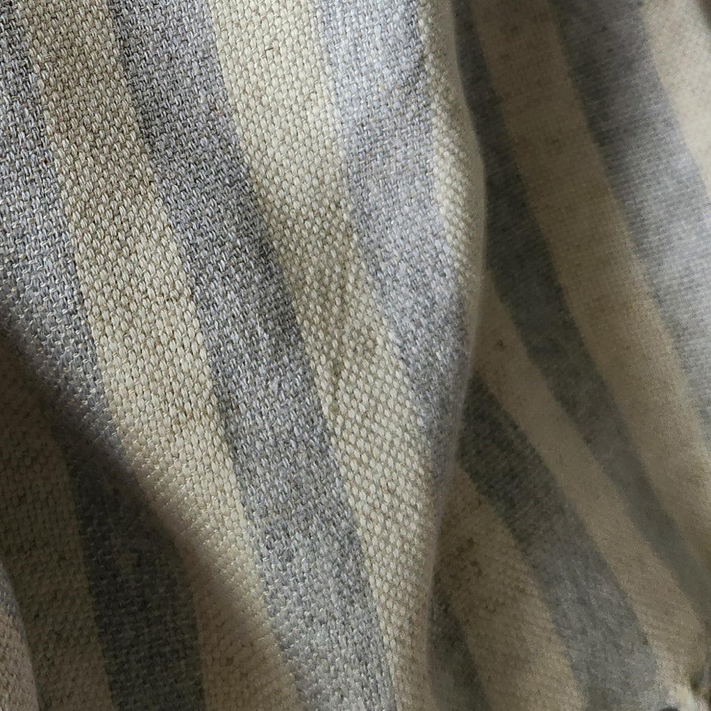 Fall Turkish Blanket - Grey Stripe