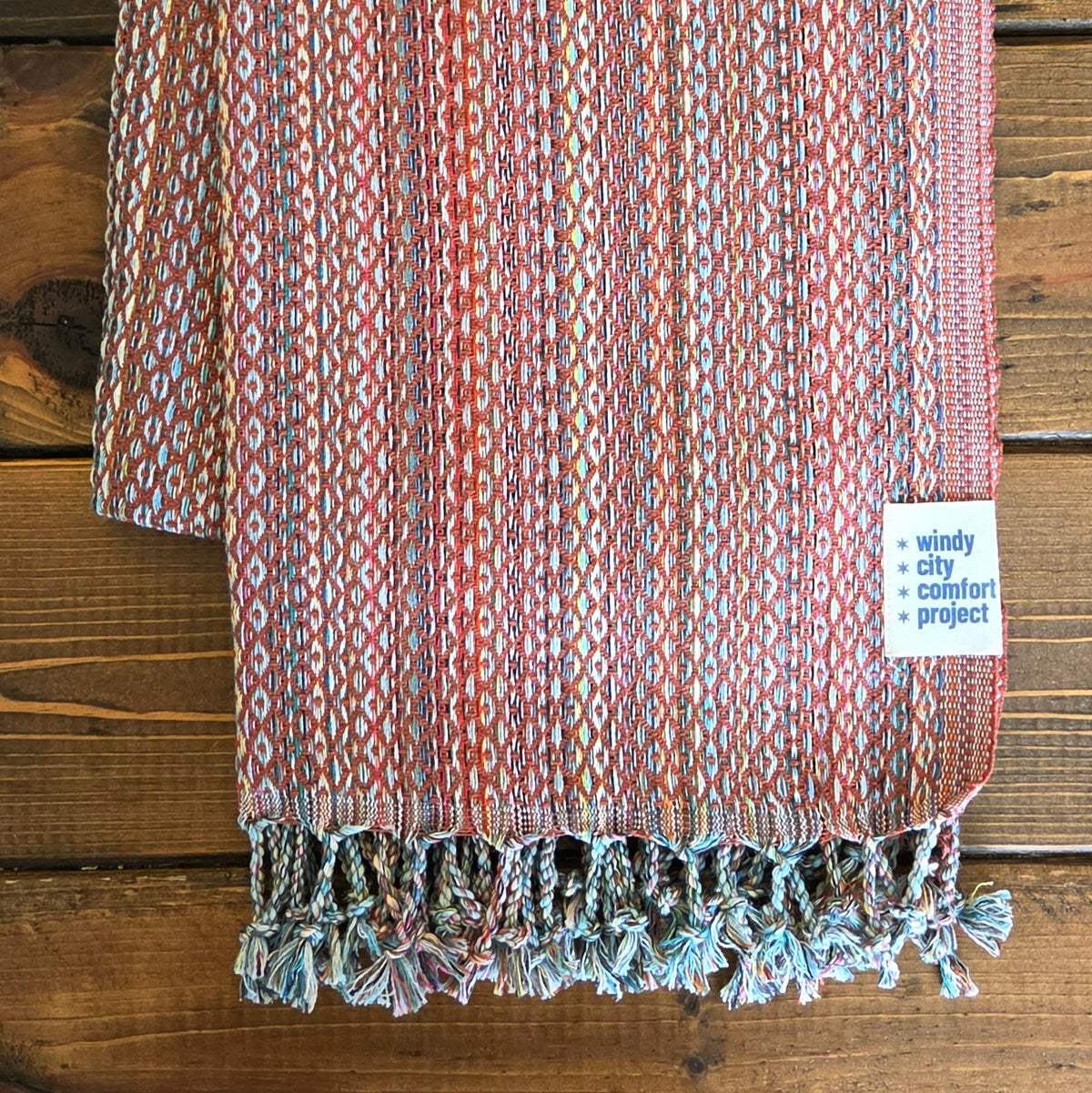 Fall Turkish Blanket - Rainbow Brick