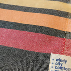 Shoreline Turkish Blanket - Charcoal