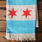 Chicago Flagship Throw Blanket