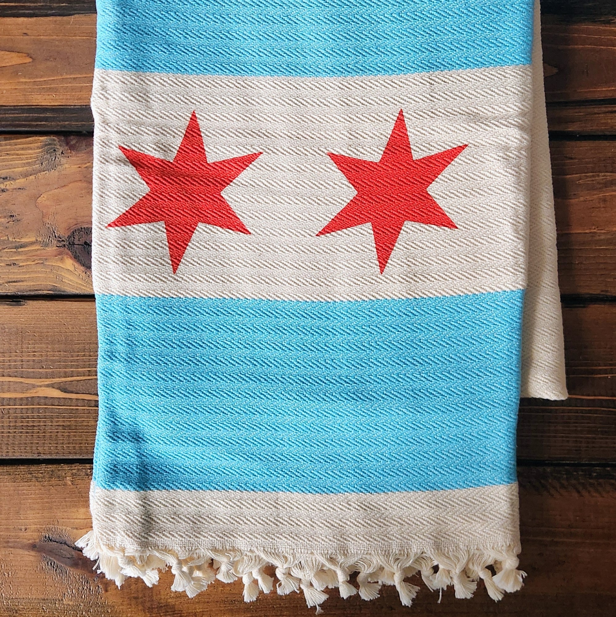 Chicago Flagship Throw Blanket