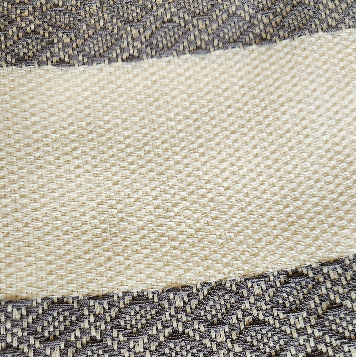 Fall Turkish Blanket - Slate & Cream