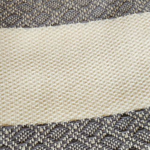 Fall Turkish Blanket - Slate & Cream