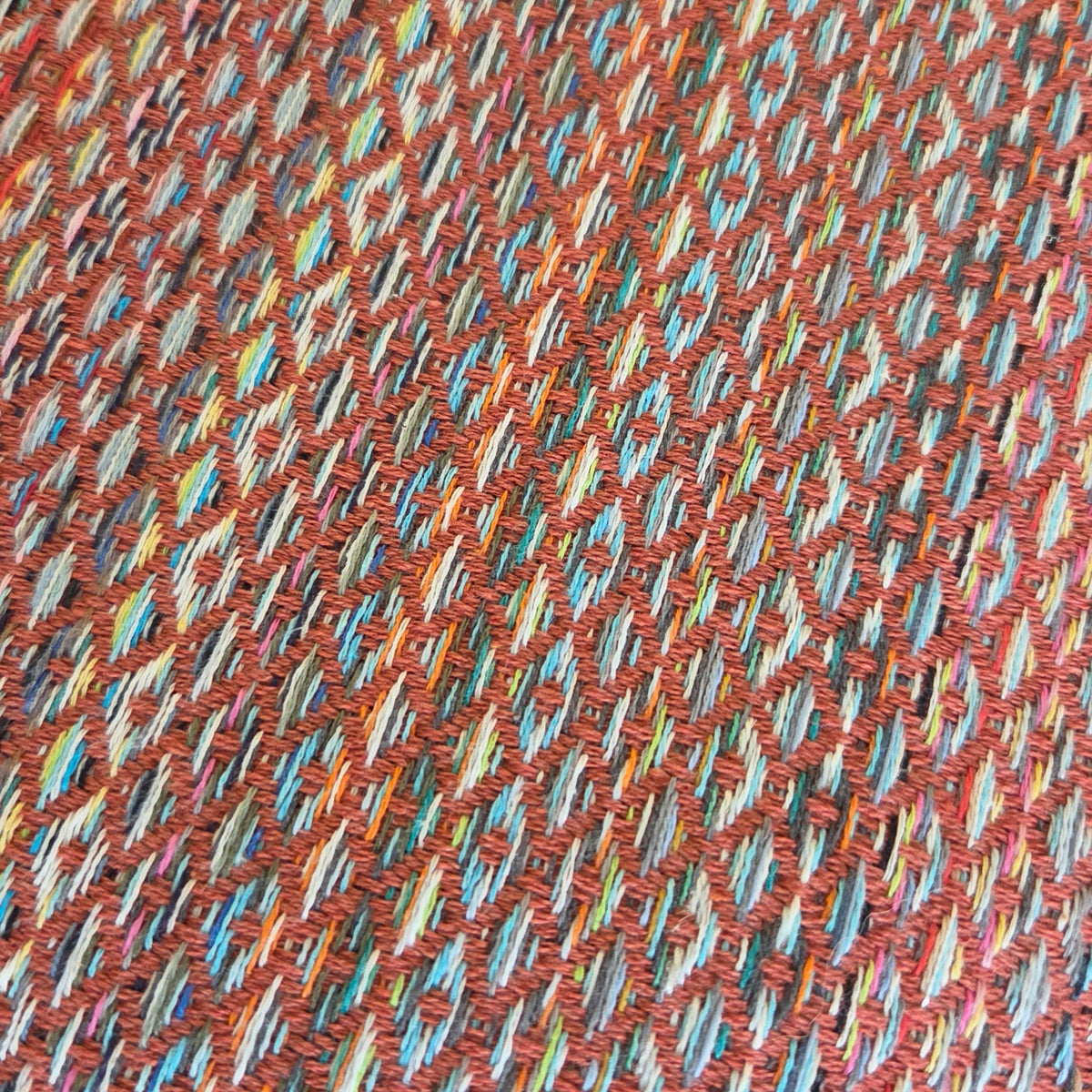 Fall Turkish Blanket - Rainbow Brick