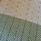 Fall Turkish Blanket - Pine Green Textured