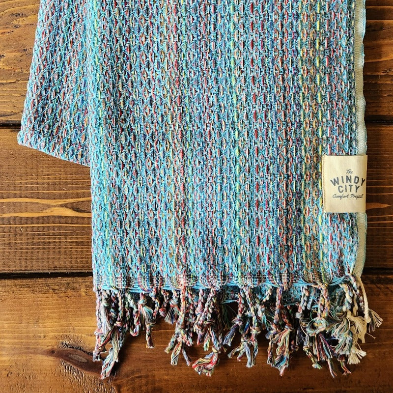 Our popular Turkish Blankets are back and even better this year! Now crafted by a family business in Turkey from 100% OEKO-TEX certified organic cotton, and slightly bigger at 72" x 38", this Turkish Towel is ready for all your spring and summer activities!&nbsp;