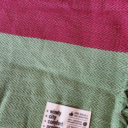 Holiday Couch Throw - Color Block