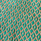 Spring Turkish Blanket - Green Diamonds