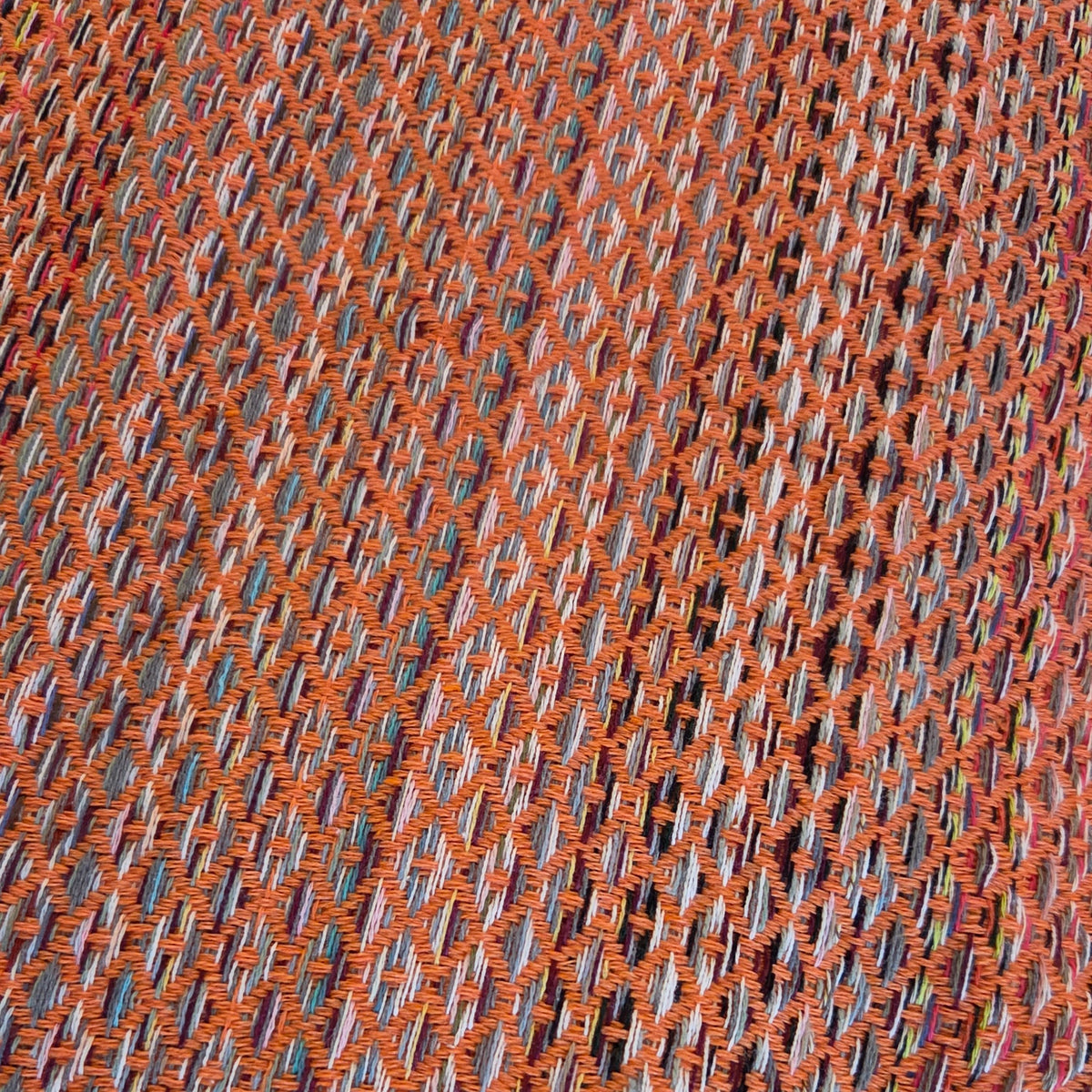Fall Turkish Blanket - Rainbow Pumpkin