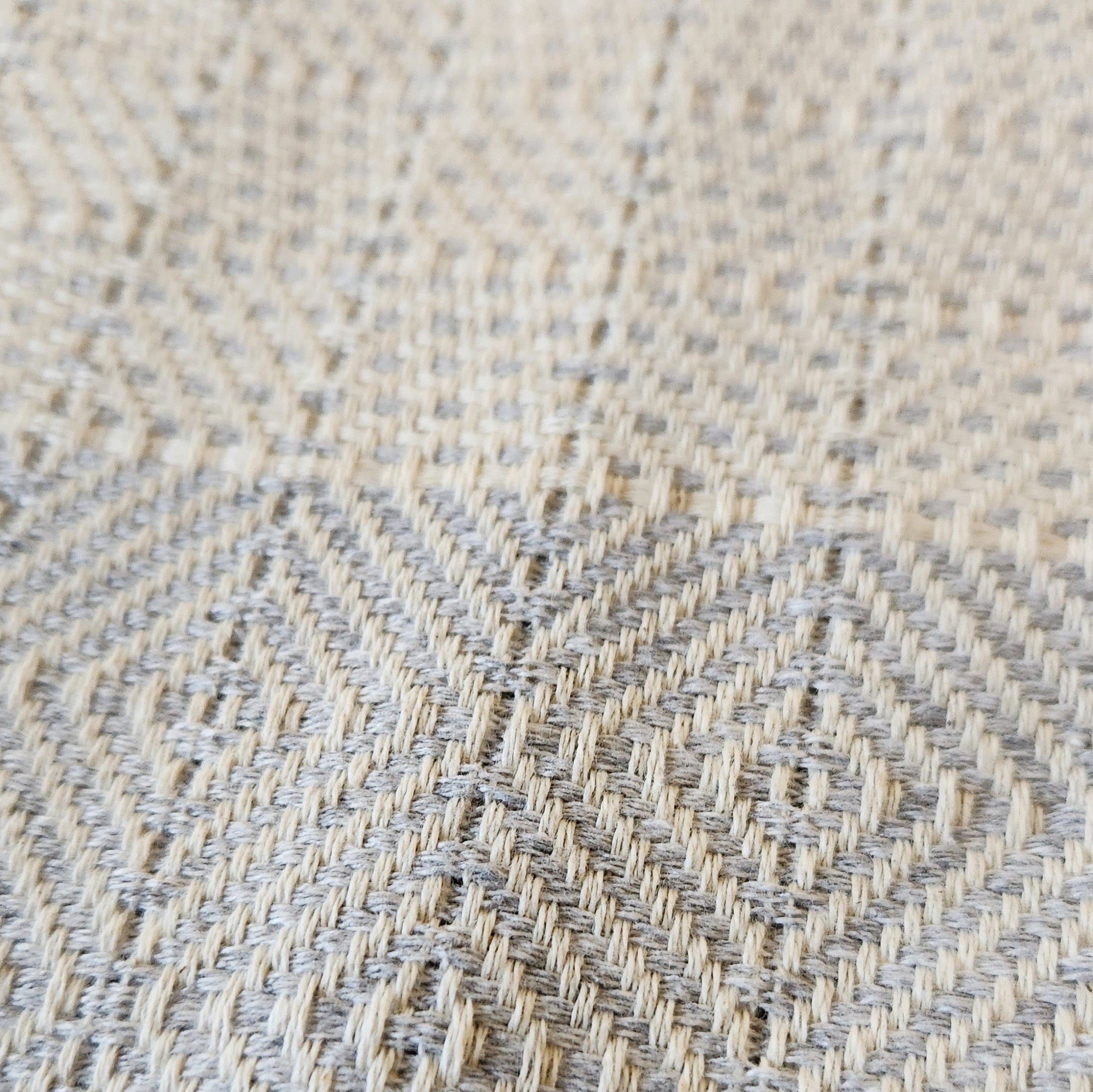 Fall Turkish Blanket - Light Grey Textured