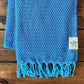 Spring Turkish Blanket - Blue Diamonds