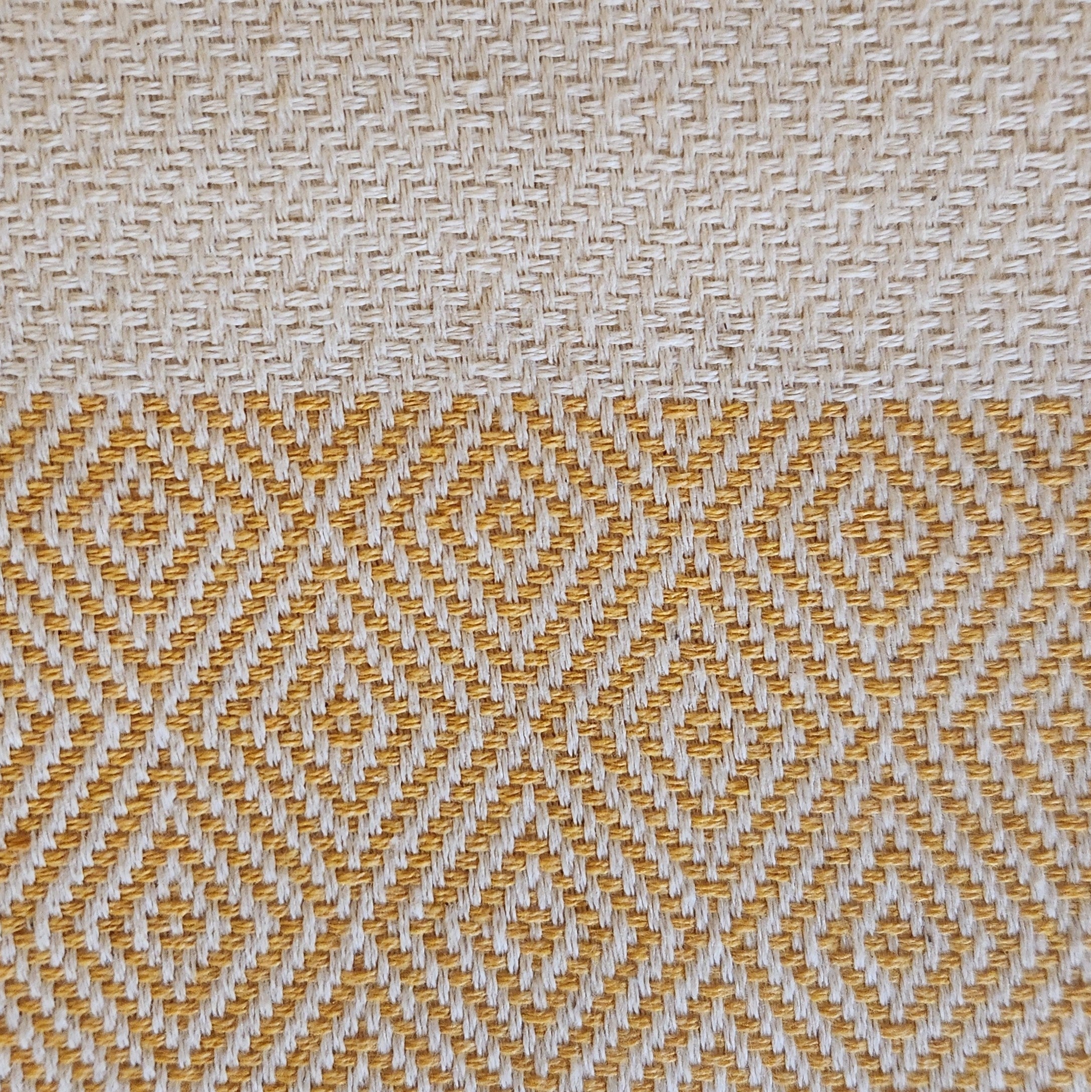 Spring Turkish Blanket - Canary Diamond