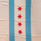 Summer Turkish Blanket - Chicago Flag
