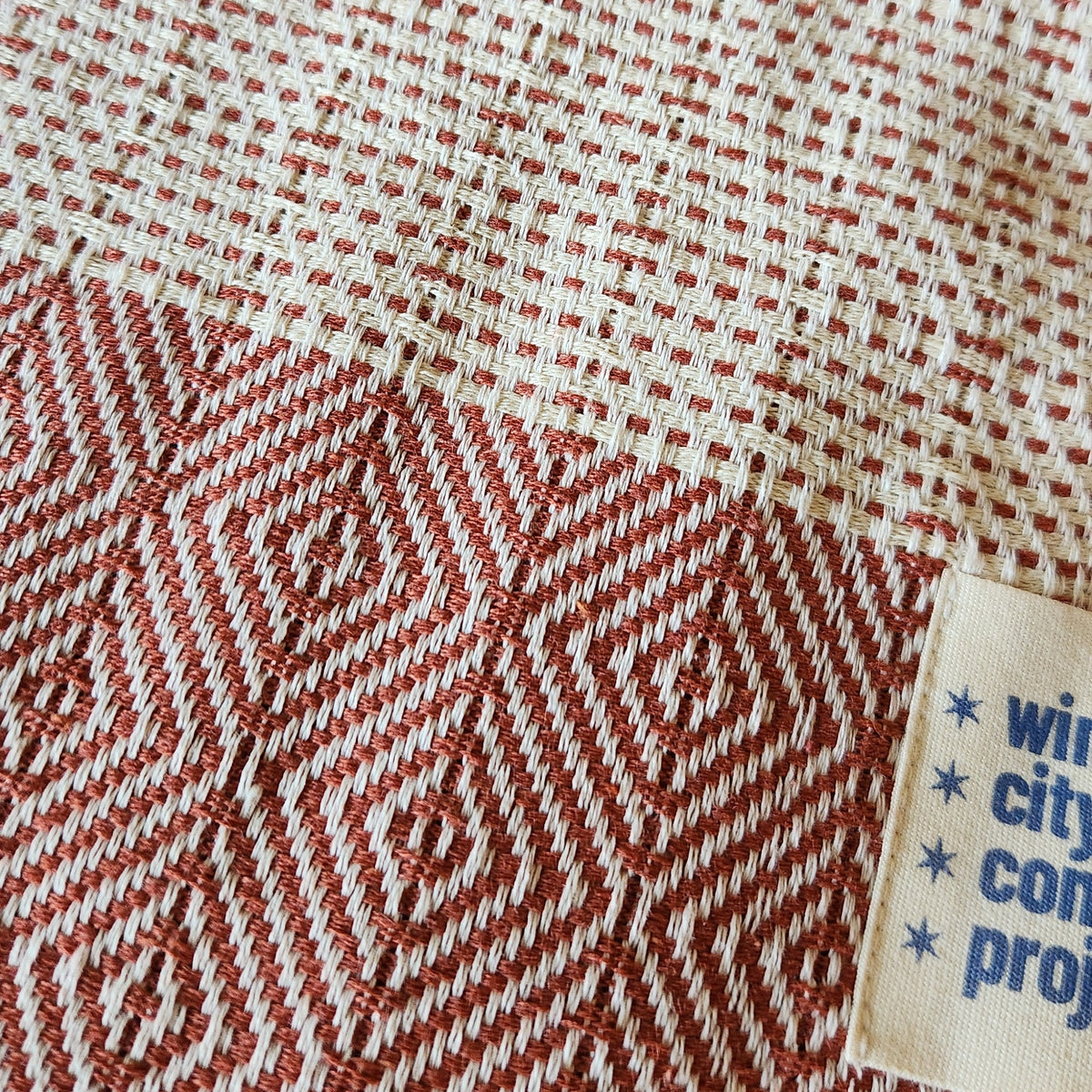 Fall Turkish Blanket - Brick Textured
