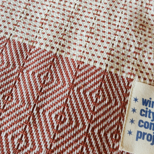 Fall Turkish Blanket - Brick Textured