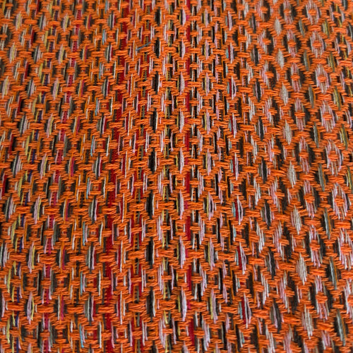 Fall Turkish Blanket - Rainbow Bright Orange