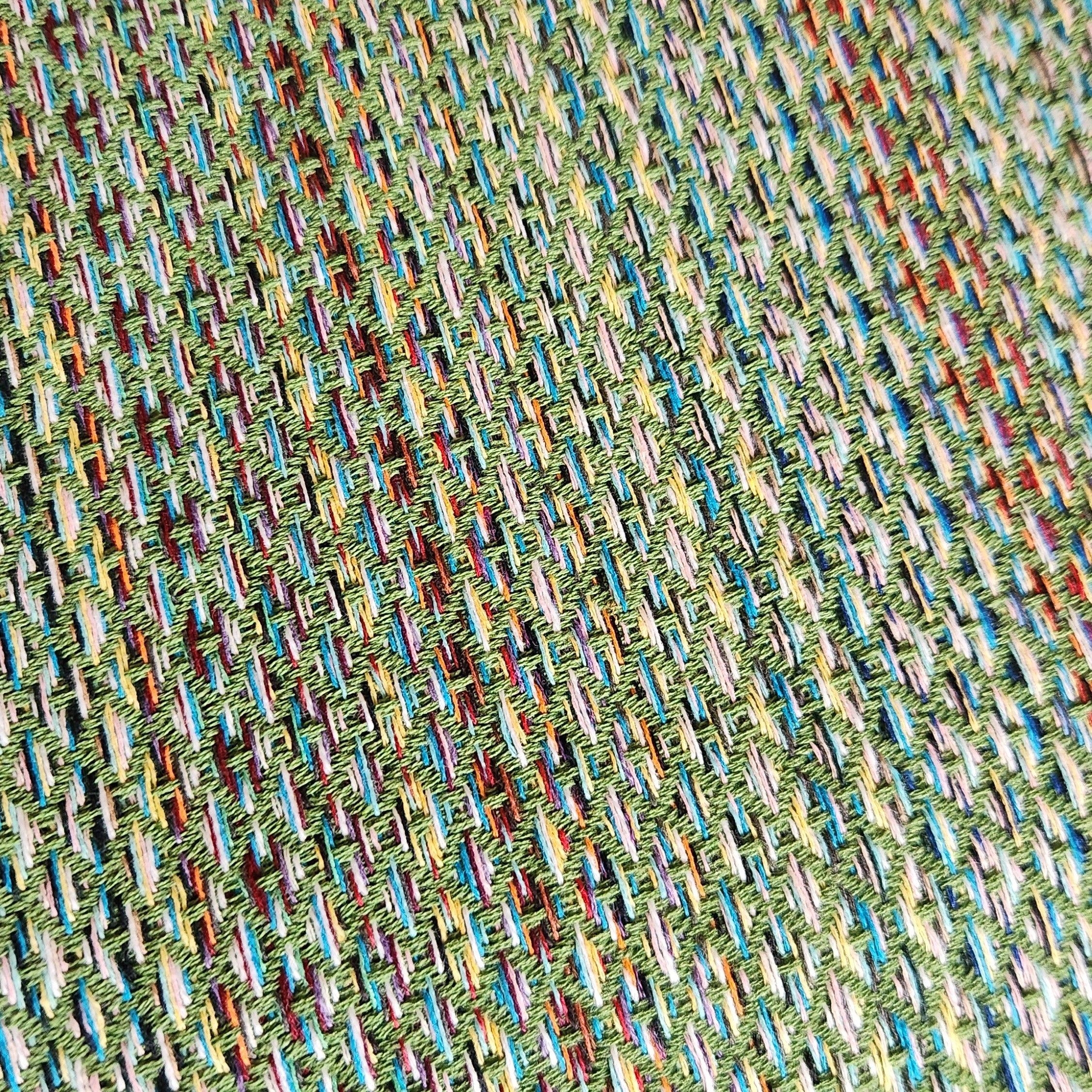 Spring Turkish Blanket - Rainbow Sage