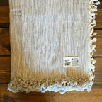 Rustic Couch Throw - Grey Heather