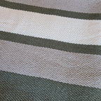 Essential Throw - Moss Stripe