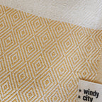 Spring Turkish Blanket - Canary Diamond