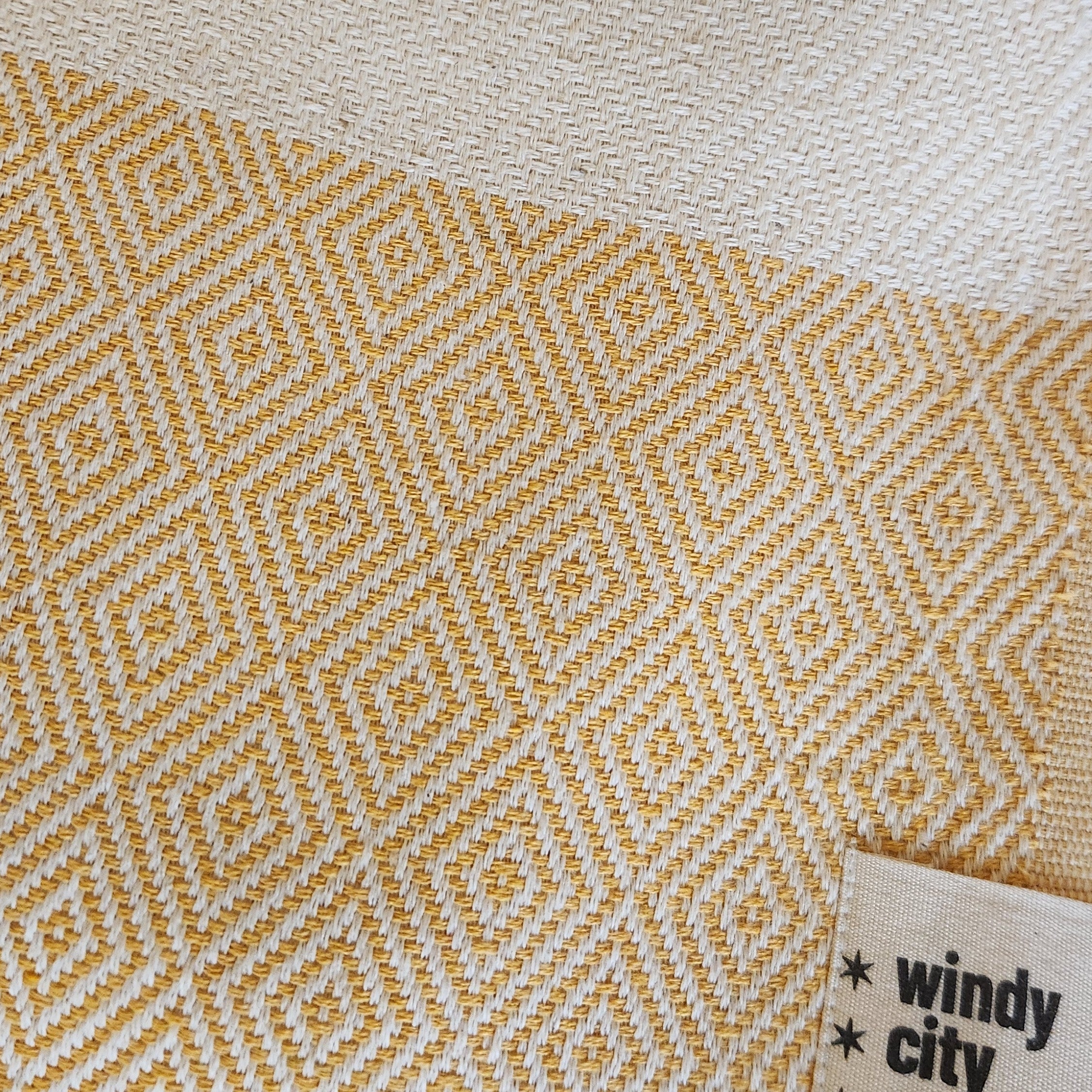 Spring Turkish Blanket - Canary Diamond