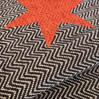 Chicago Flag Turkish Blanket - Black