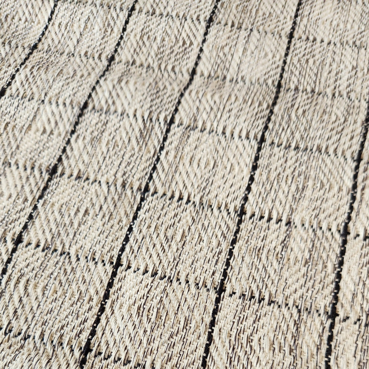 Rustic Couch Throw - Grey Heather Windowpane