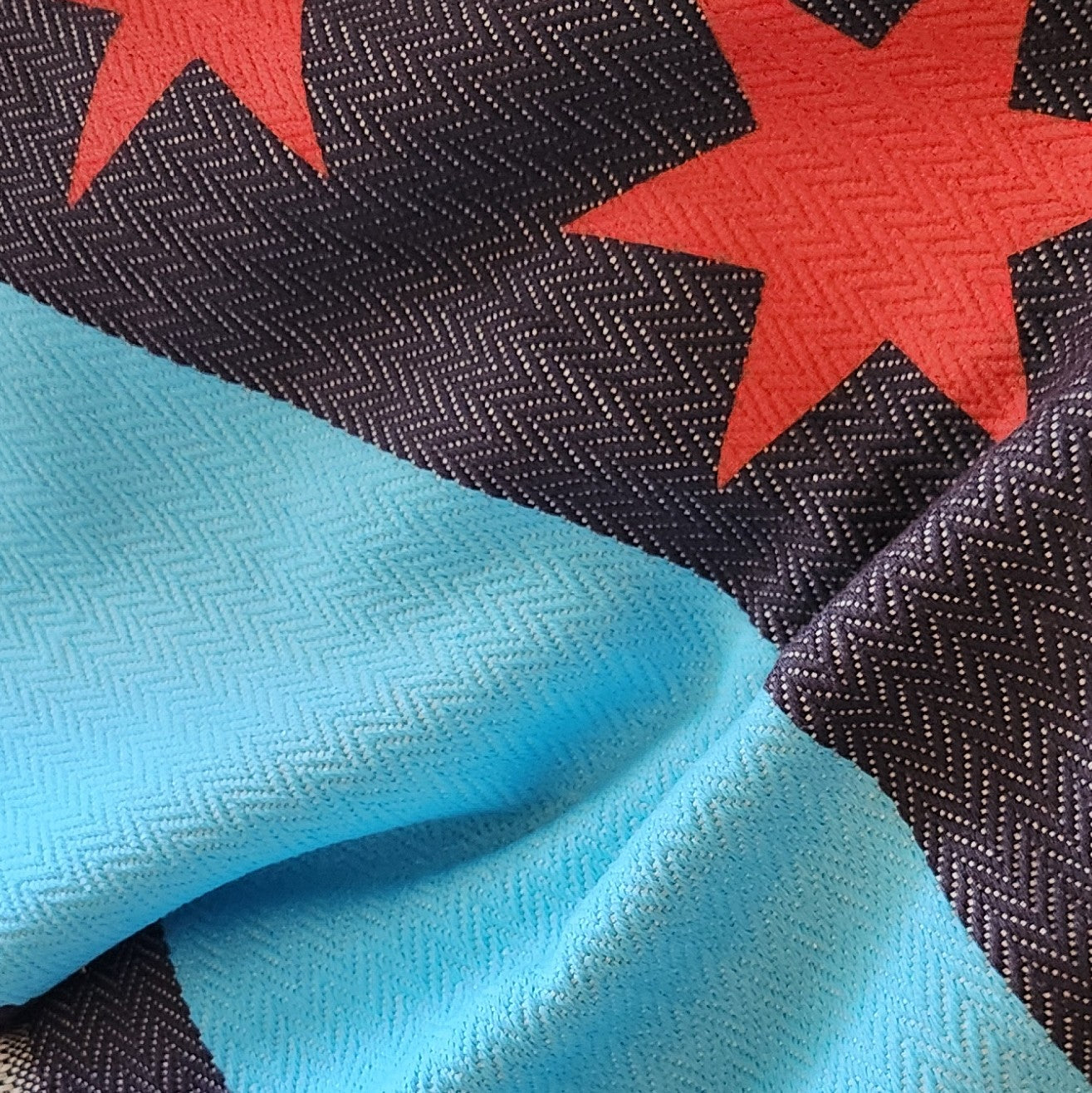 Chicago Dark Mode Throw Blanket